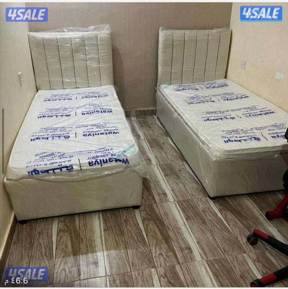 سرير نفر معي الفرشه السعر ٣٥دنيار معي التوصيل6