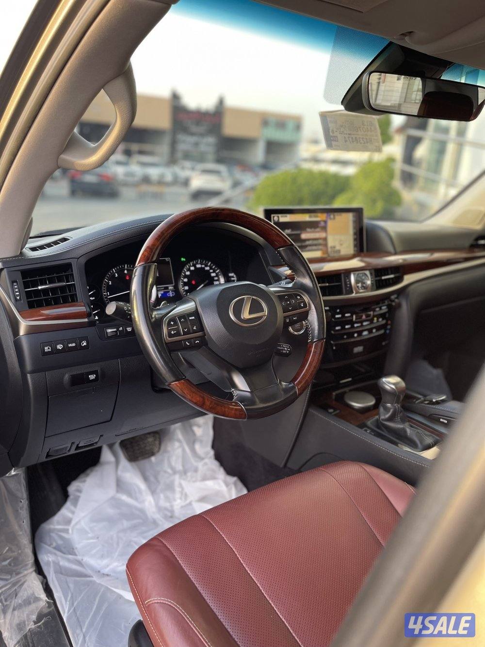 لكزس LX570 وارد الساير صبغ الوكاله شرط الفحص6