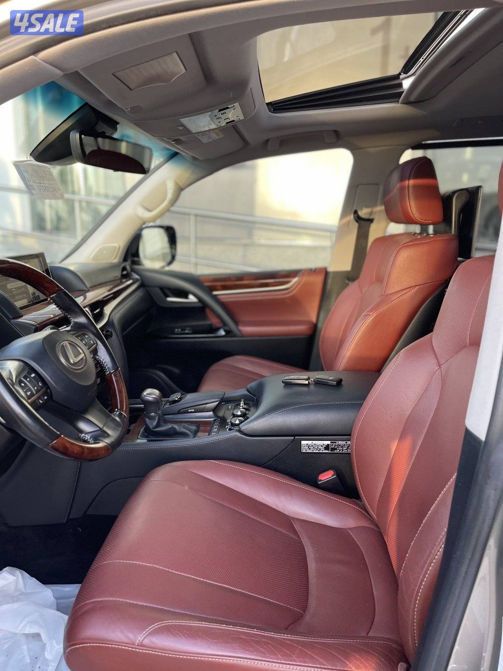 لكزس LX570 وارد الساير صبغ الوكاله شرط الفحص9