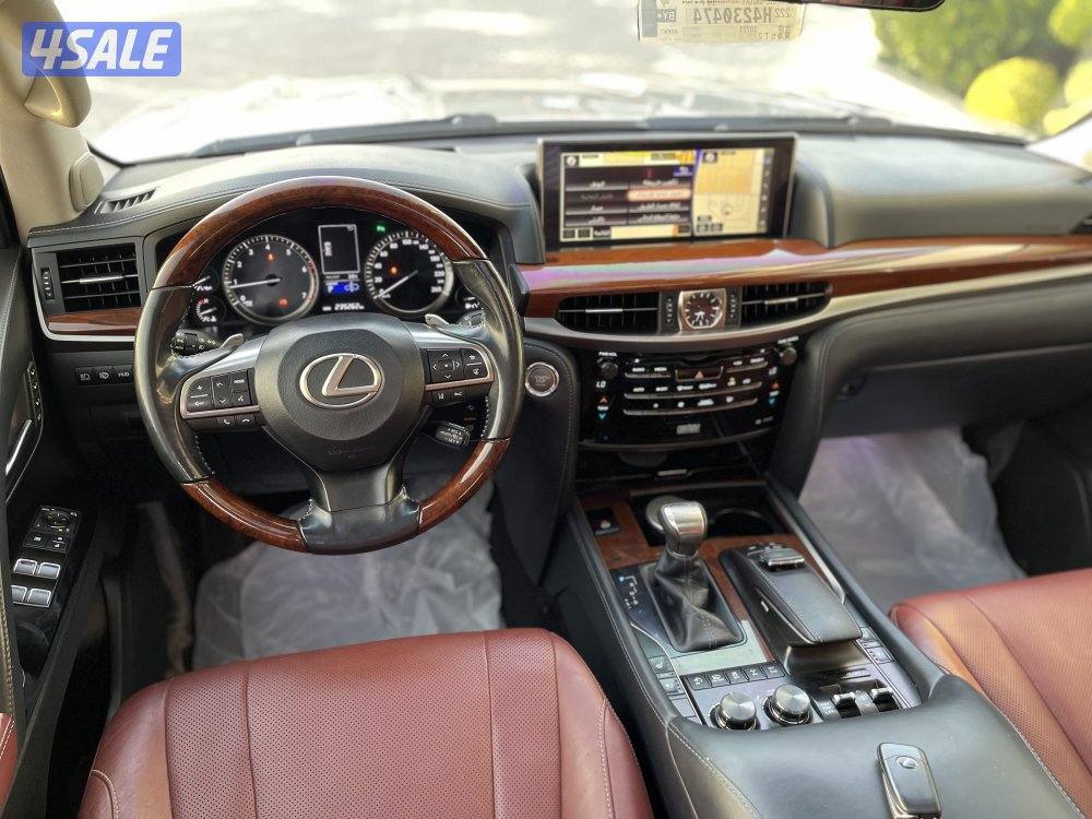 لكزس LX570 وارد الساير صبغ الوكاله شرط الفحص10