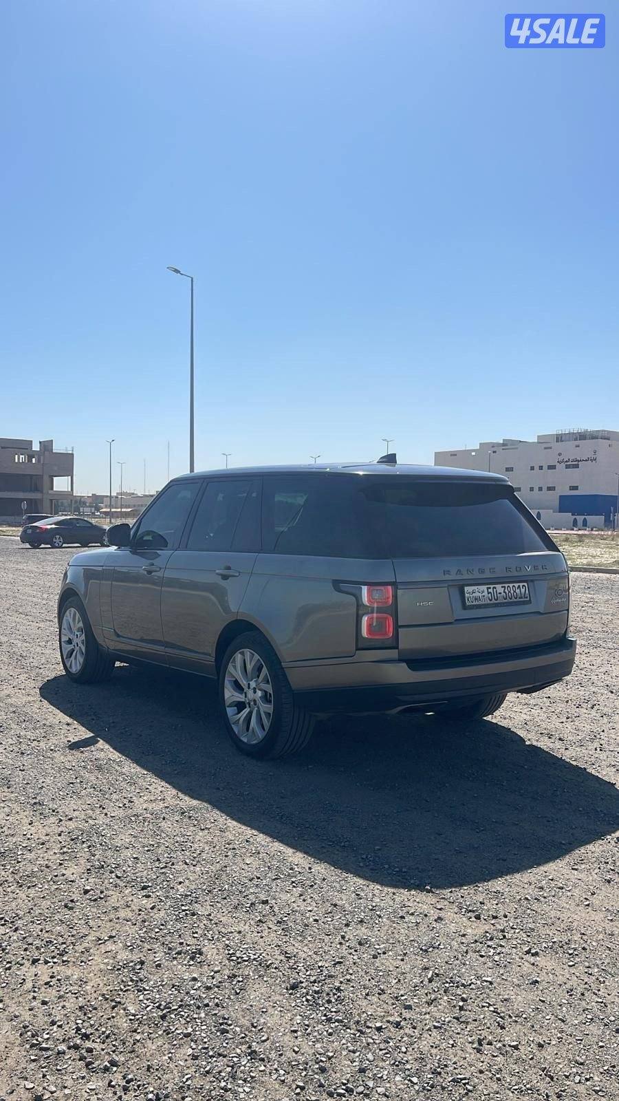 رنج روفر HSE الغانم سوبر 2018 بحاله الوكاله عداد 123 الف0