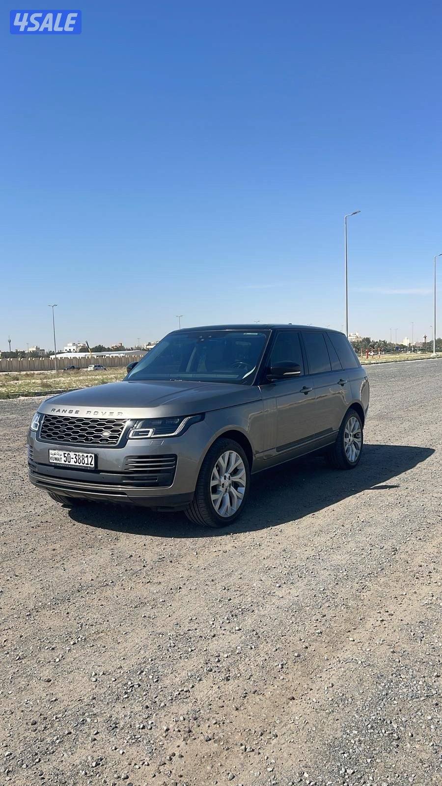 رنج روفر HSE الغانم سوبر 2018 بحاله الوكاله عداد 123 الف3