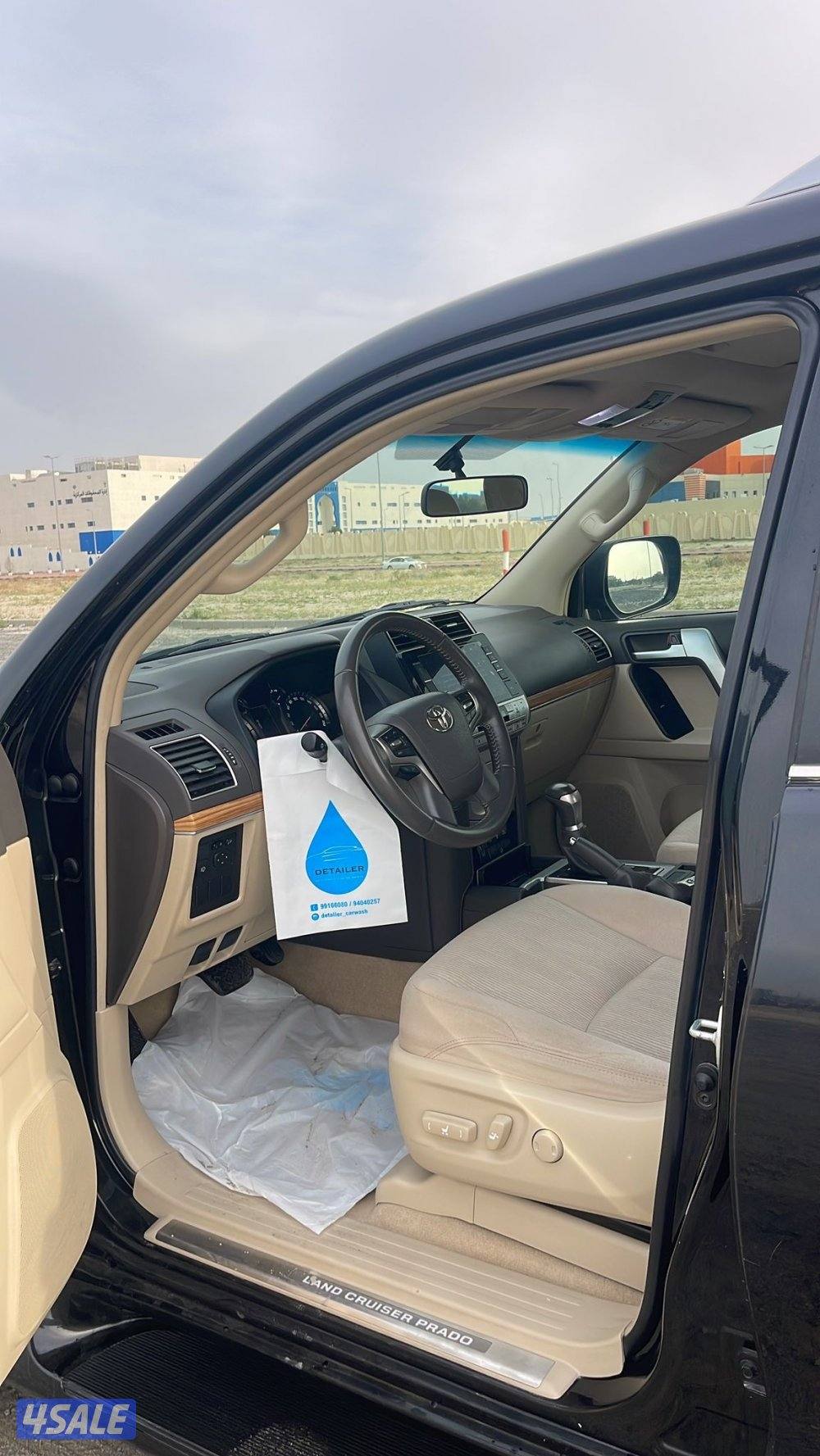 برادو VX الساير 2020 بحاله الوكاله عداد 114 الف4