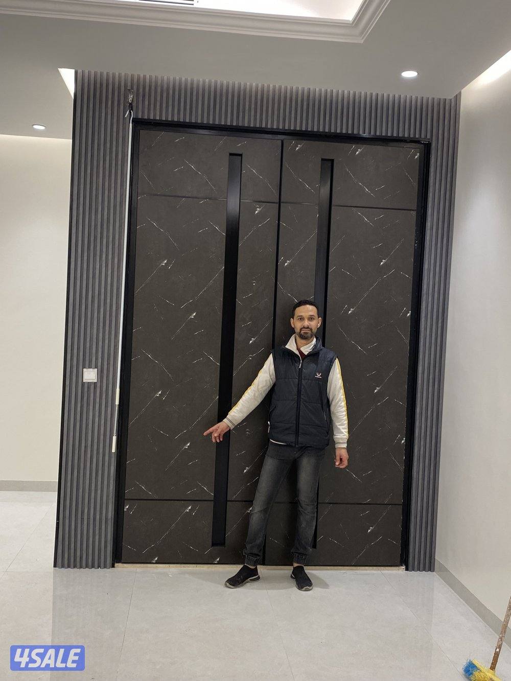 ديكورات بلازما ورق جدران لنن. حديث خلفيات طوفه 3D  جميع صيحات الديكور4