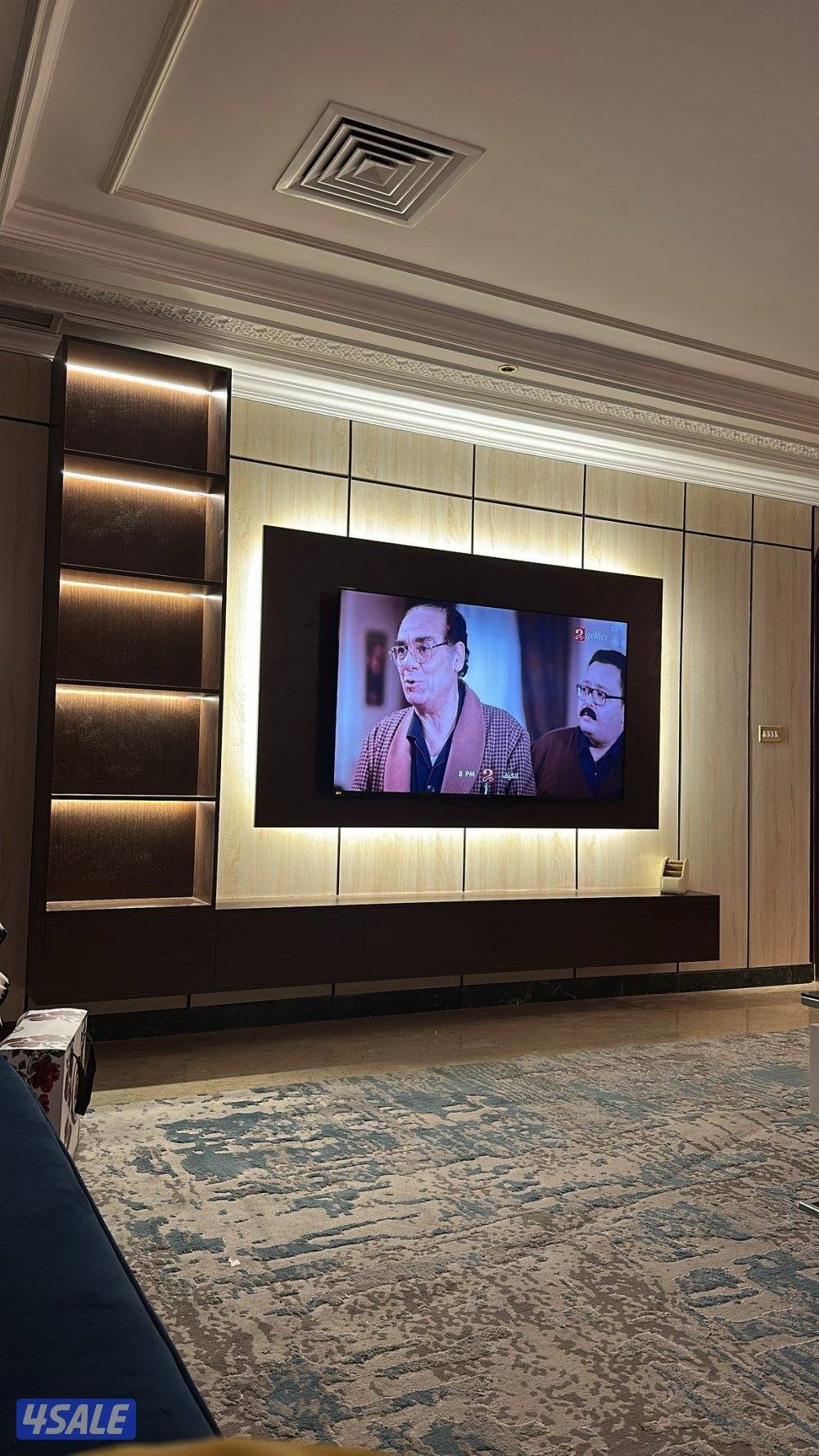 ديكورات بلازما ورق جدران لنن. حديث خلفيات طوفه 3D  جميع صيحات الديكور7