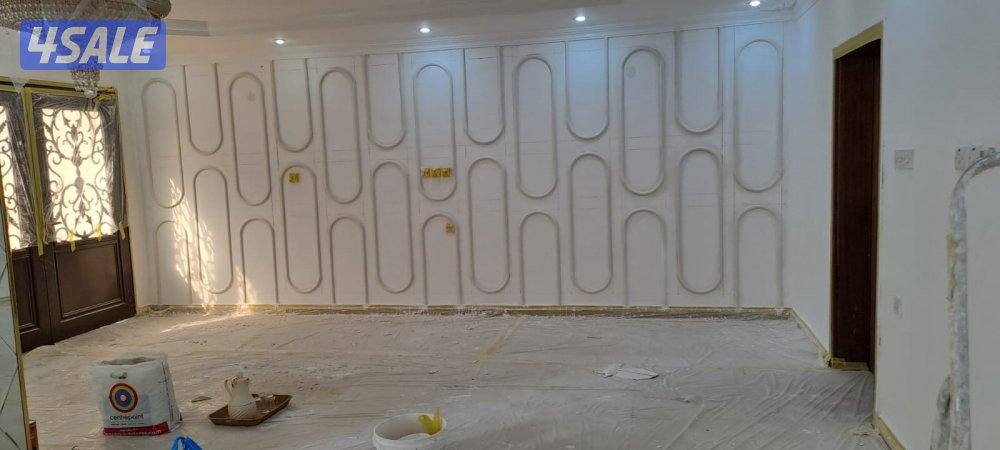 ديكورات بلازما ورق جدران لنن. حديث خلفيات طوفه 3D  جميع صيحات الديكور10