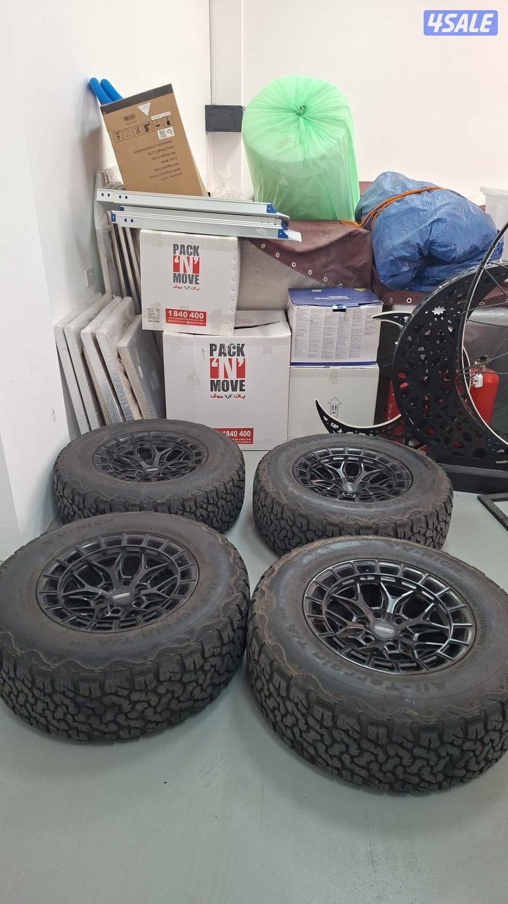 ٤ رنقات vossen مع تواير0