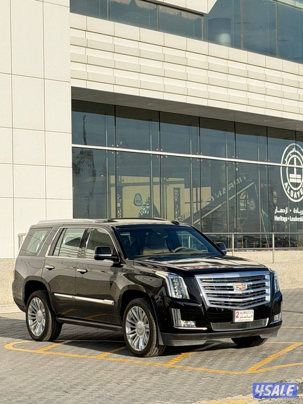 اسكاليد بلاتنيوم موديل 2017 صبغ الوكاله وارد قطر2