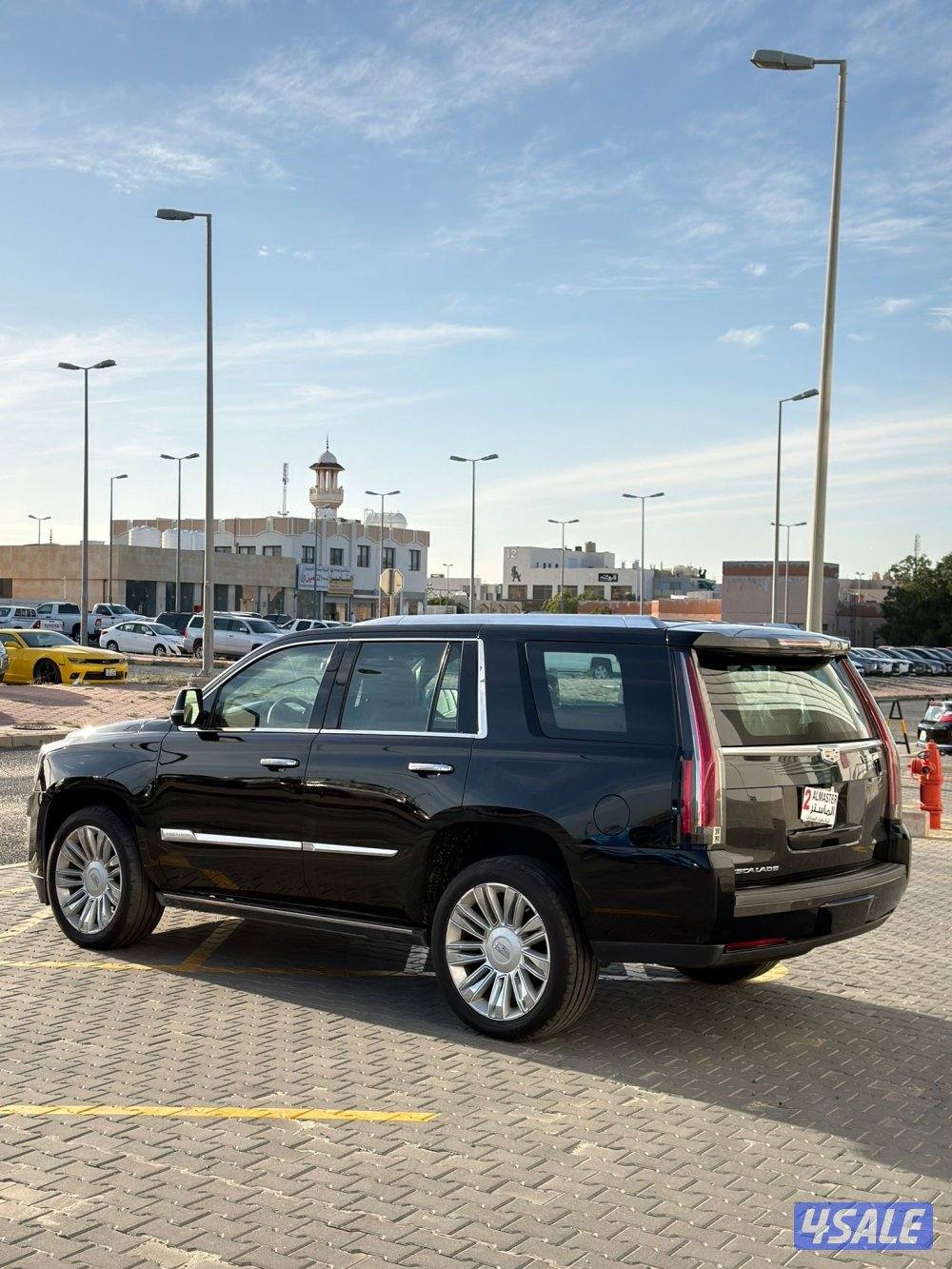 اسكاليد بلاتنيوم موديل 2017 صبغ الوكاله وارد قطر4