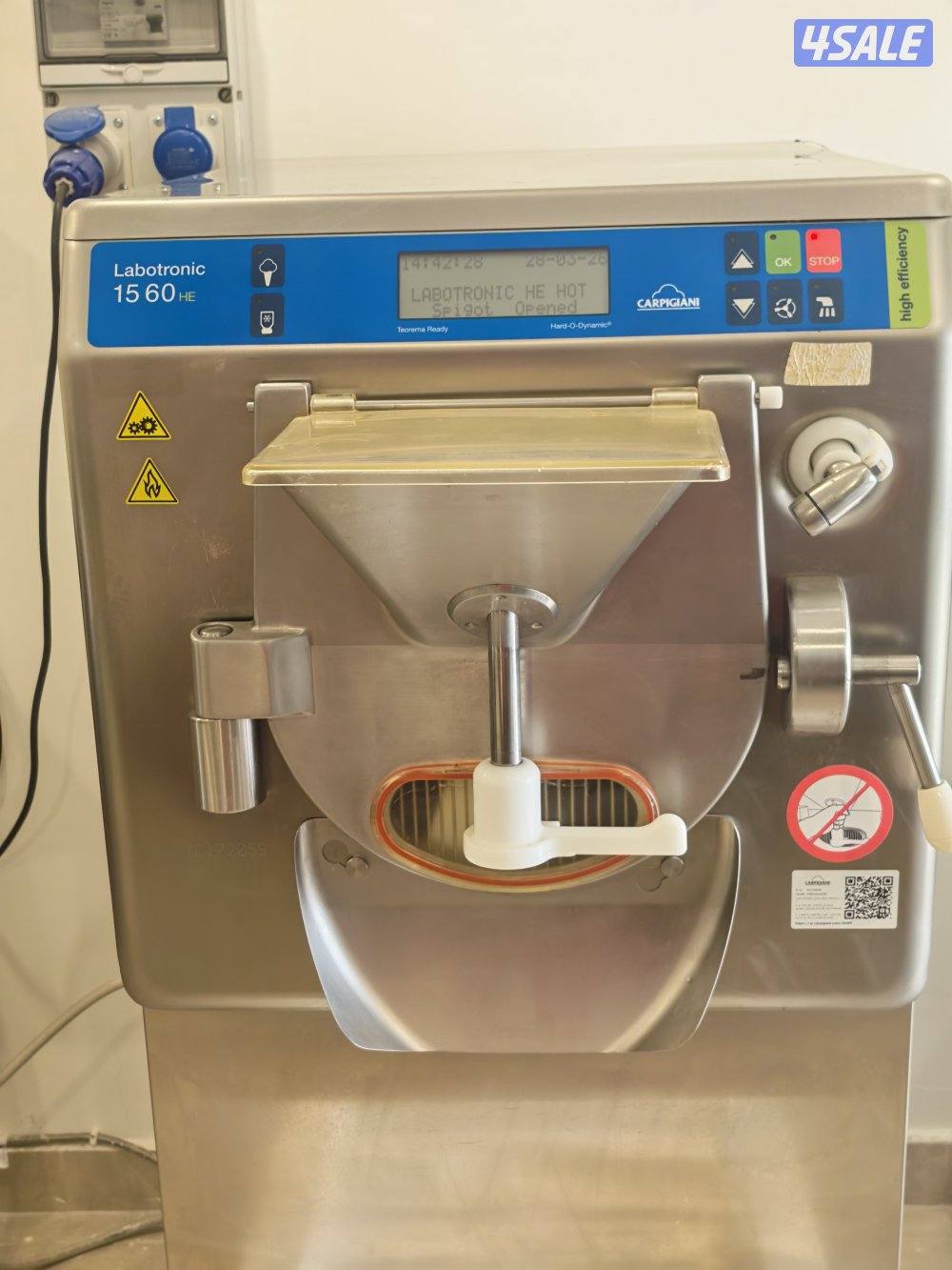 مكينة جبلاتو ايس كريم (كاربيجاني) إيطالية0