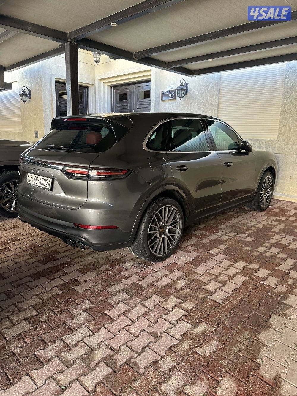 للبيع بورش كايين موديل 2022 كامل المواصفات حماية فل بدي عداد 25،6501