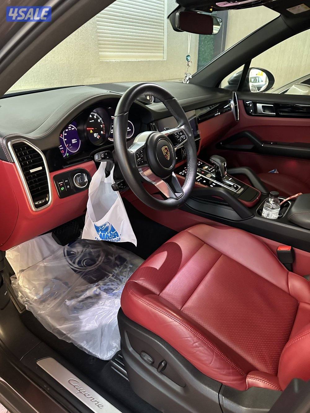 للبيع بورش كايين موديل 2022 كامل المواصفات حماية فل بدي عداد 25،6505