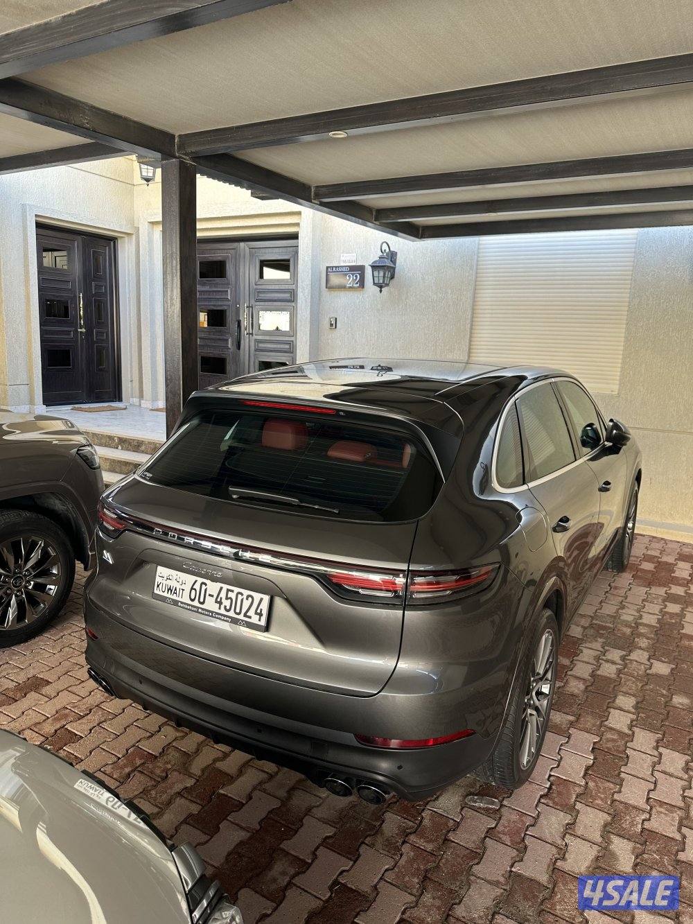 للبيع بورش كايين موديل 2022 كامل المواصفات حماية فل بدي عداد 25،6507