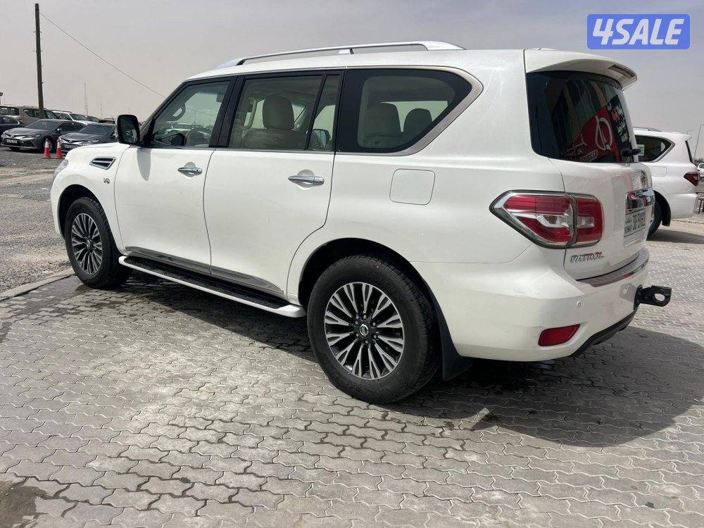 نيسان باترول بلاتنيوم.V8 موديل 2015 ماشى 244.000 k.m وارد البابطين .2