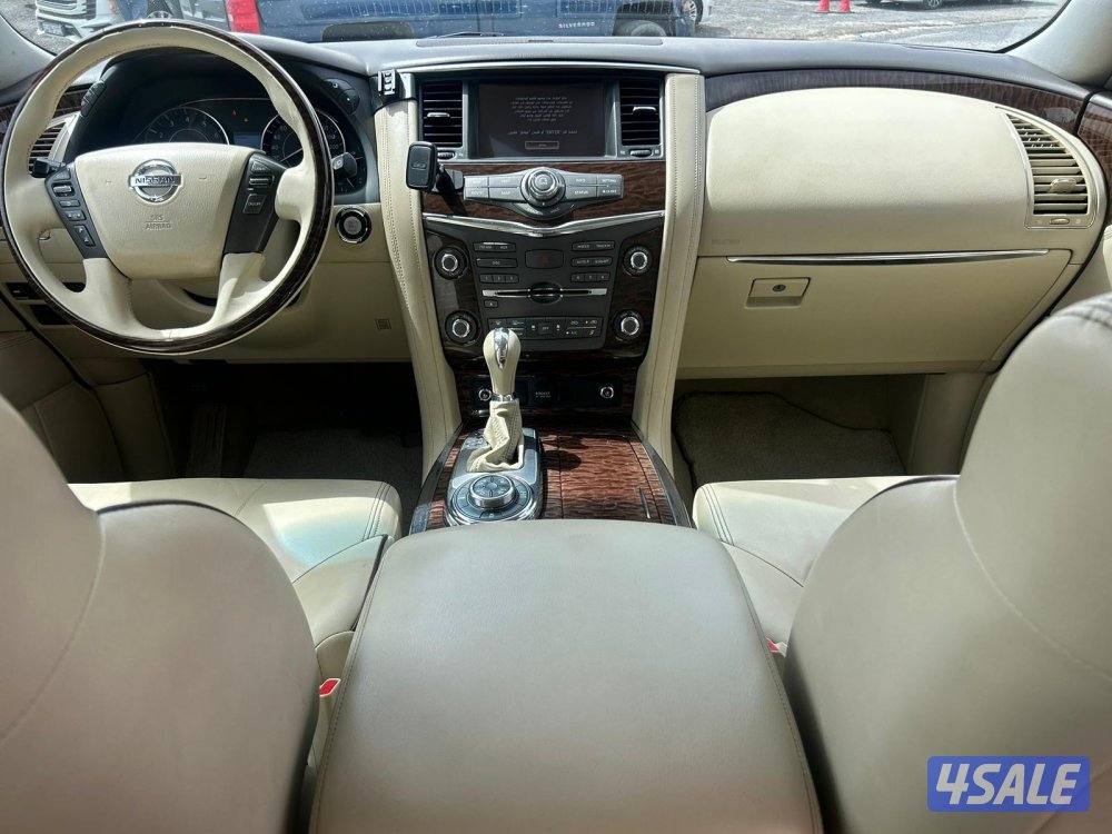 نيسان باترول بلاتنيوم.V8 موديل 2015 ماشى 244.000 k.m وارد البابطين .7