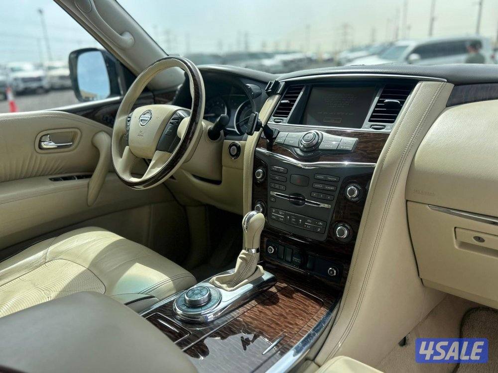 نيسان باترول بلاتنيوم.V8 موديل 2015 ماشى 244.000 k.m وارد البابطين .6