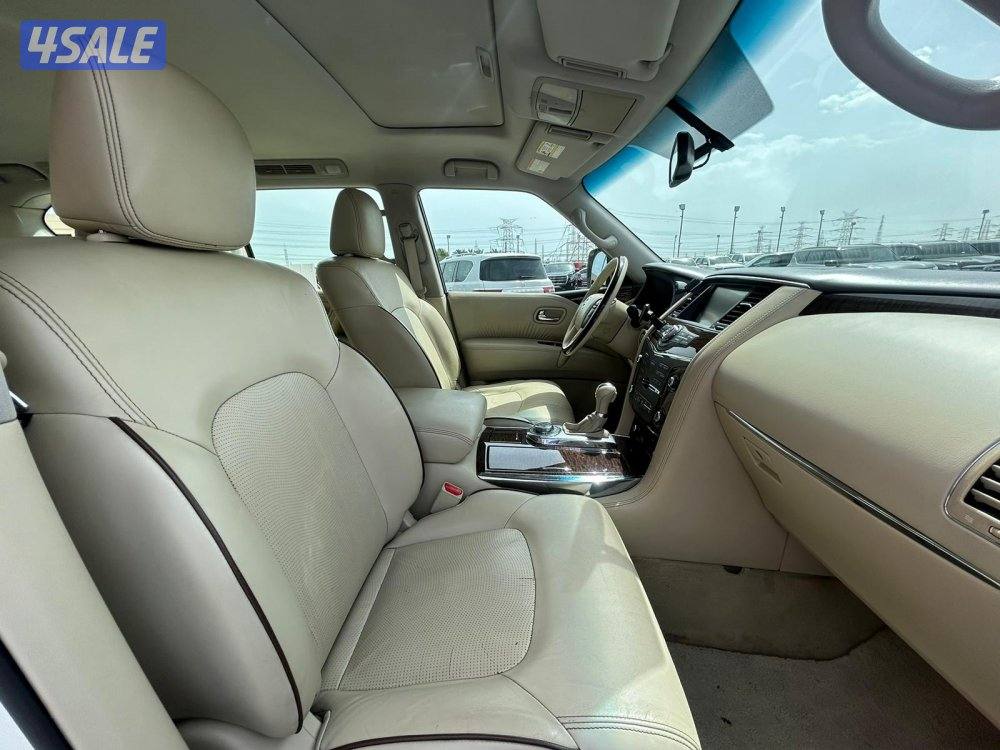 نيسان باترول بلاتنيوم.V8 موديل 2015 ماشى 244.000 k.m وارد البابطين .8