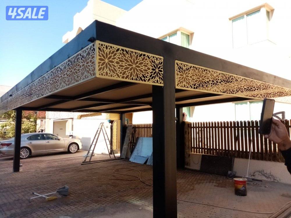 حداد عام مظلات سيارات غرف كيربي مخازن ديوانيات تدعيم صيانة أبواب12