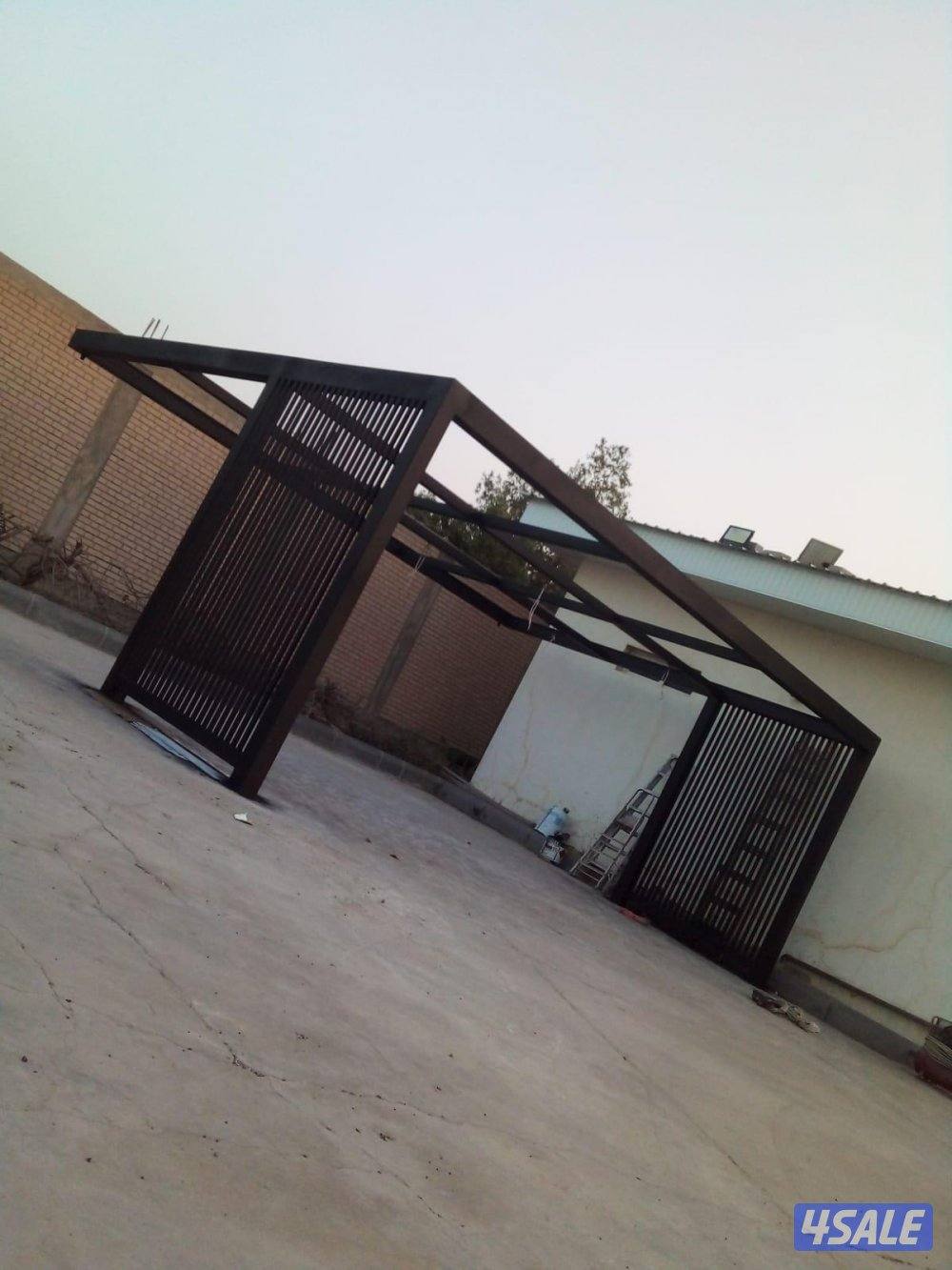 حداد عام مظلات سيارات غرف كيربي مخازن ديوانيات تدعيم صيانة أبواب14