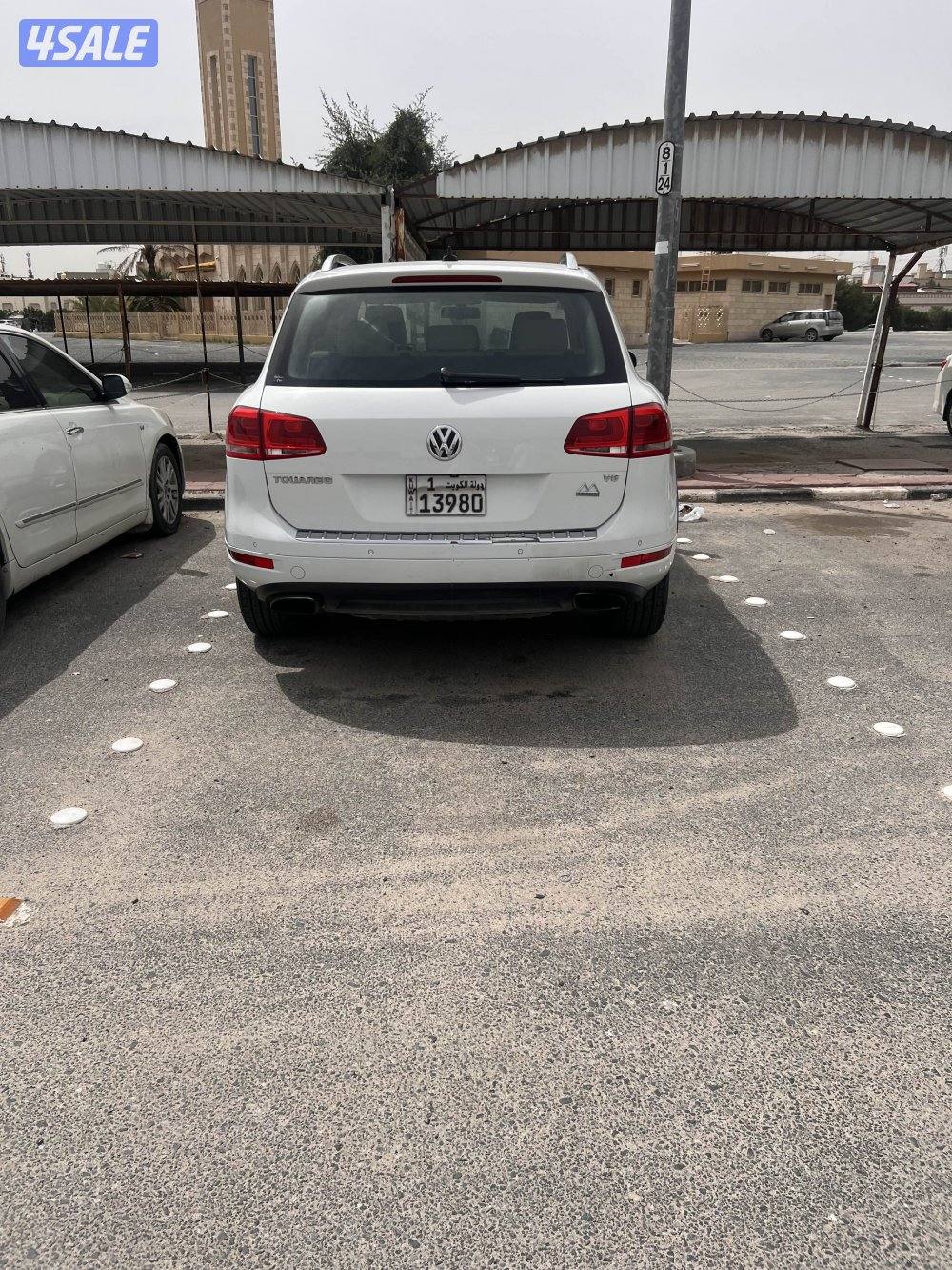 للبيع طوارق ٢٠١٤ فل اوبشن الموتر بحاله ممتازه شاصي جيد3