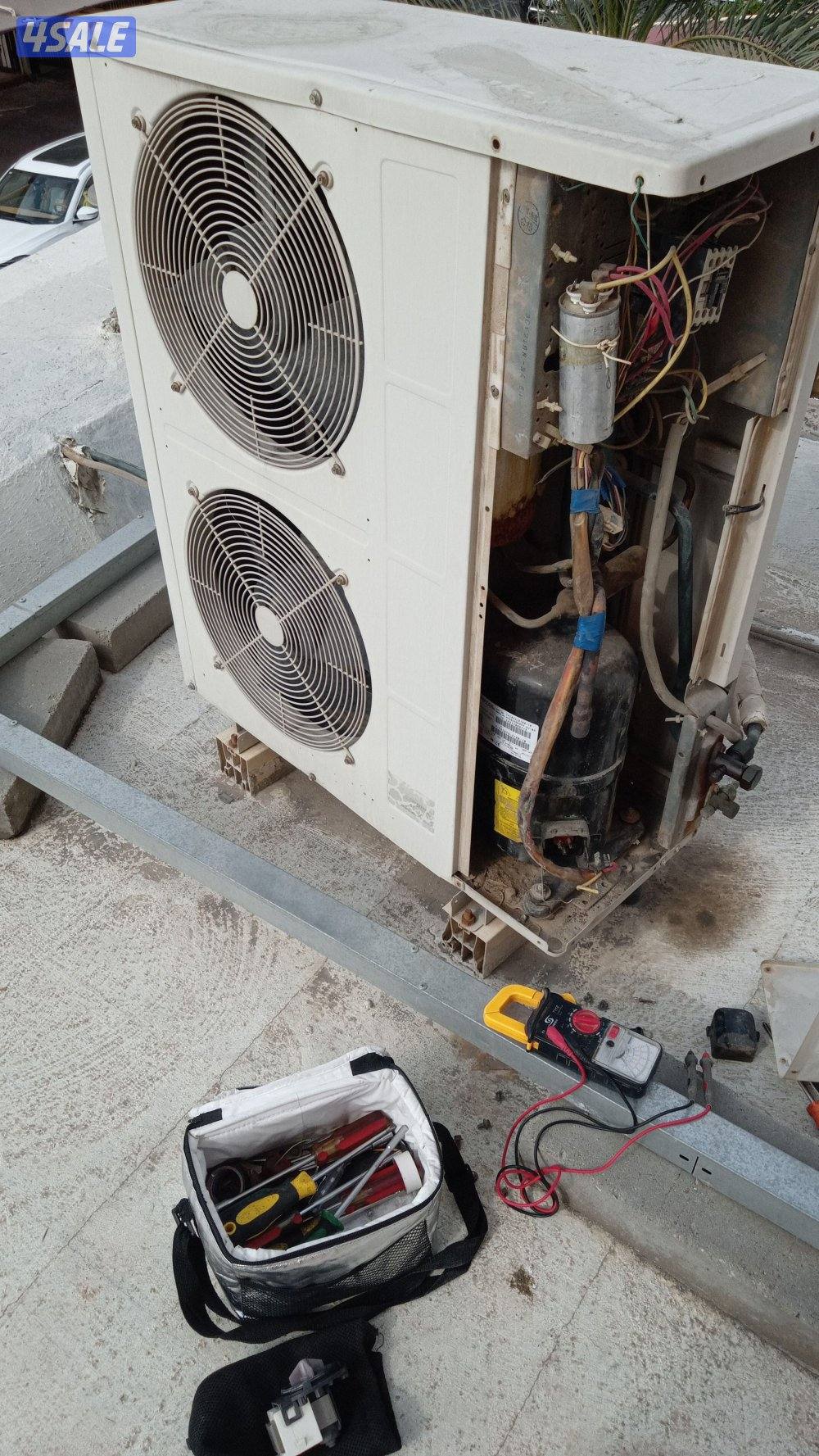 تصليح تكيف ثلاجات غسالات عادي اتوماتيك نشا فات فق تركيب وحدات1