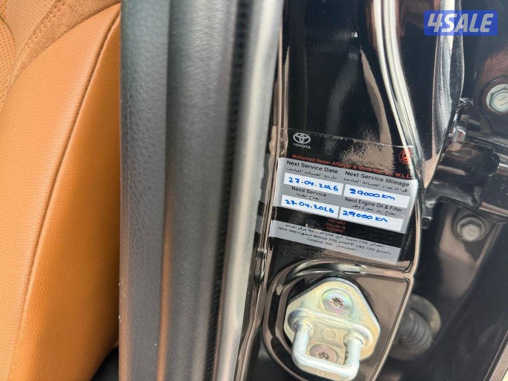 كامري بانوراما 2025 بحالة الوكاله5