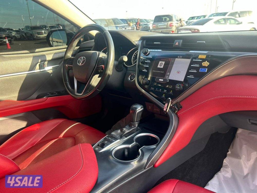 تويوتا كامرى V6-SE موديل 2020 ماشى 210.000 k.m وارد الساير.7