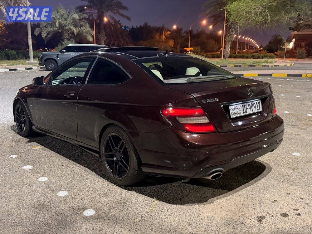 مرسيدس C250 موديل 20123