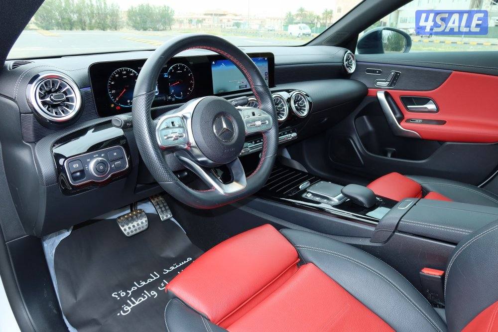 مرسيدس CLA200 صبغ وكاله شرط الفحص بحالة الوكالة موديل 20227