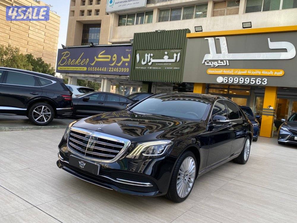 مرسيدس S450 موديل 2018 عداد 24 الف كيلو فقط وارد الملا صبغ الوكاله0