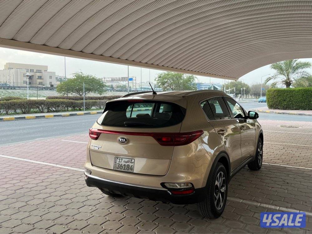 كيا سبورتاج موديل 2020 بحالة ممتازة صبغ الوكالة بالكامل3