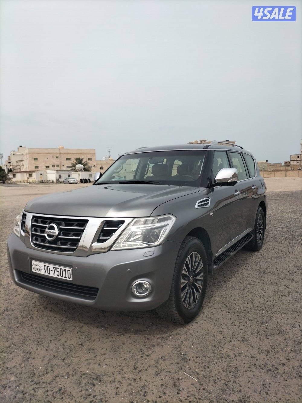 للبيع باترول بلاتنيوم 2016 شرط الفحص بالكامل ماعدا بدي قطعه وحده فقط3