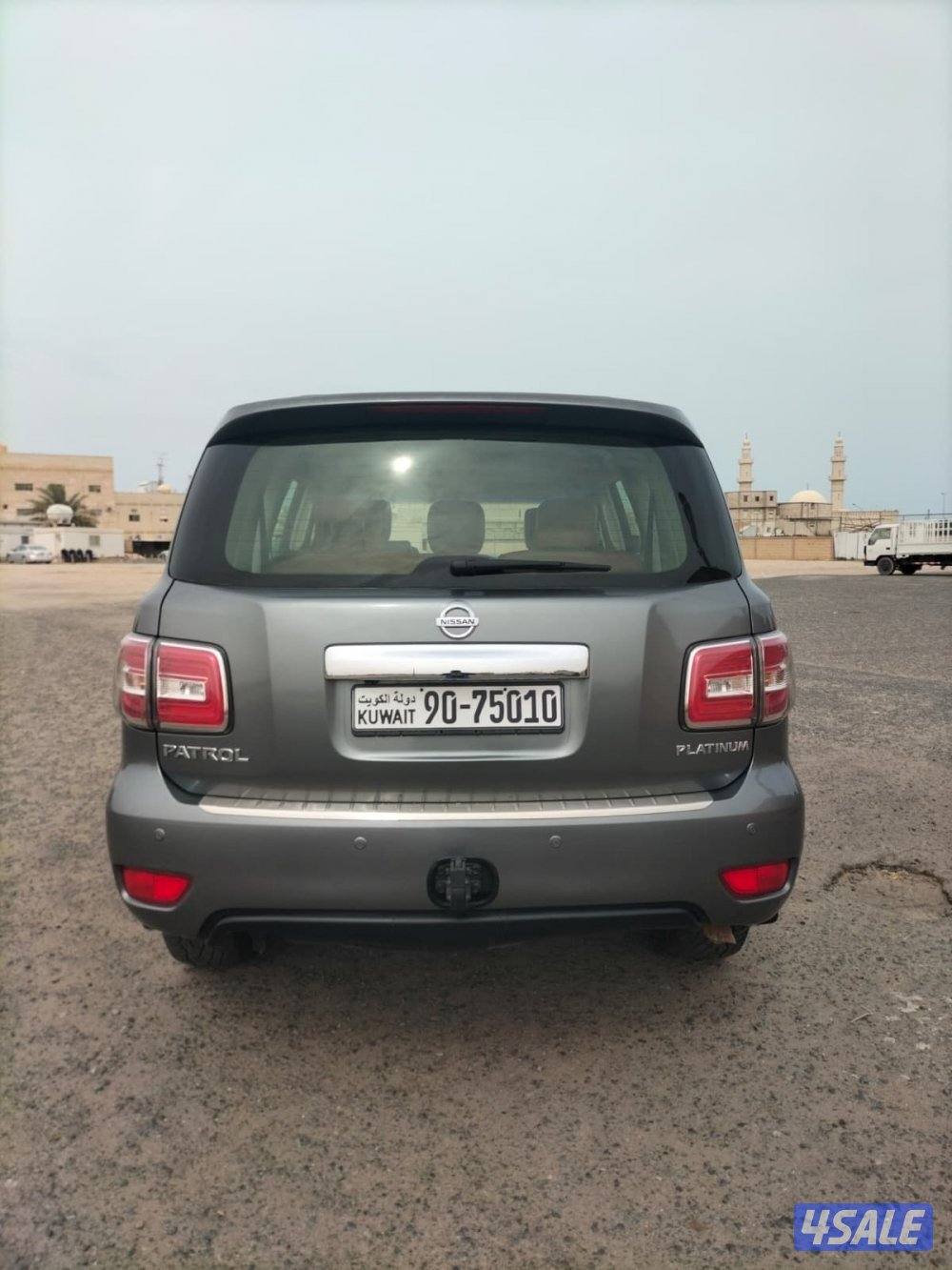 للبيع باترول بلاتنيوم 2016 شرط الفحص بالكامل ماعدا بدي قطعه وحده فقط4