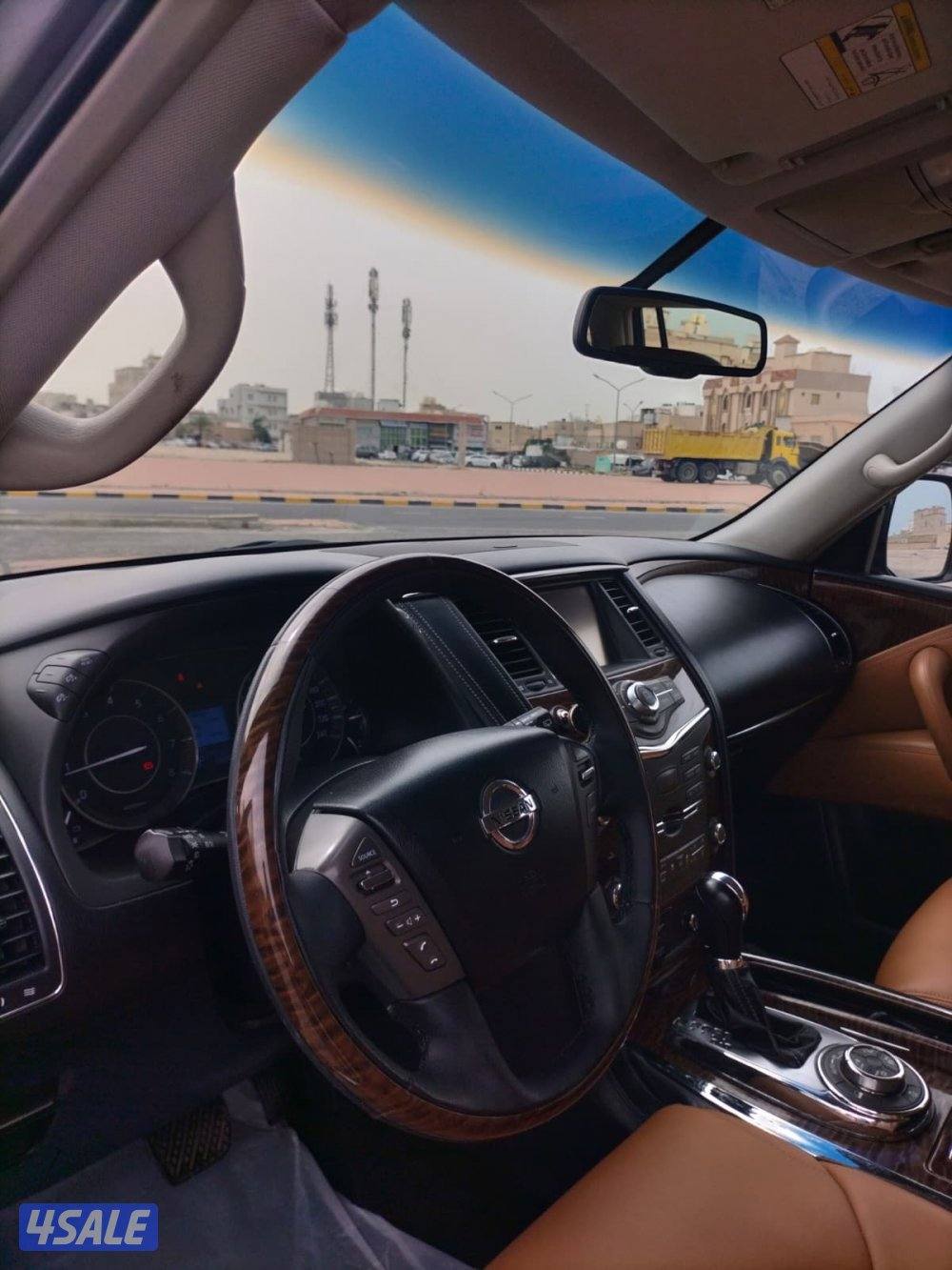 للبيع باترول بلاتنيوم 2016 شرط الفحص بالكامل ماعدا بدي قطعه وحده فقط6