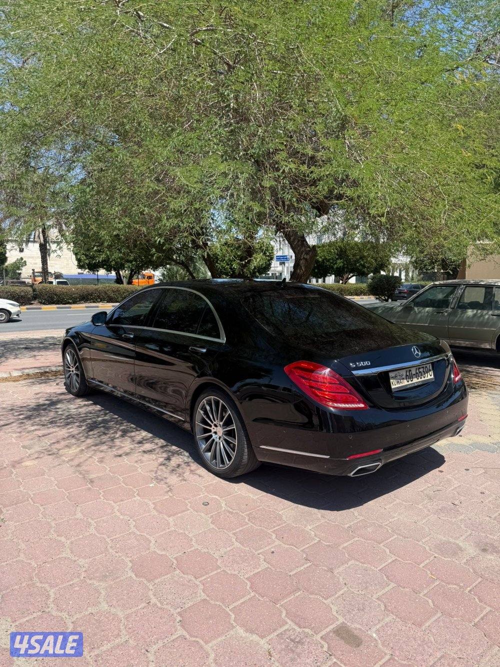 مرسيدس s400 صبغ الوكاله بالكامل حماية فل بدي3