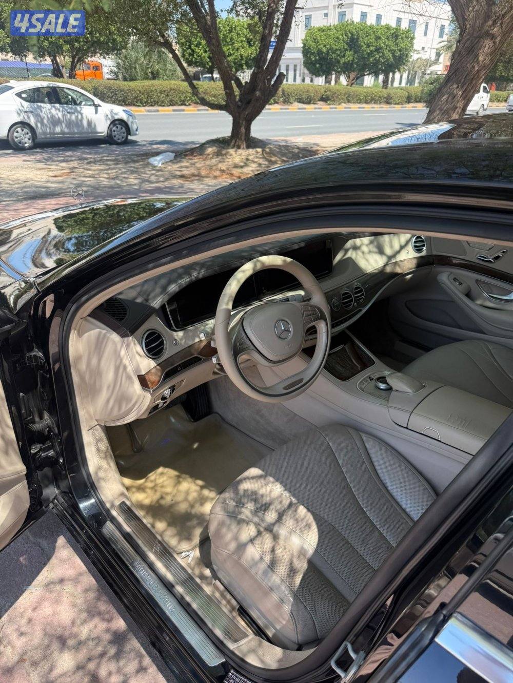 مرسيدس s400 صبغ الوكاله بالكامل حماية فل بدي4