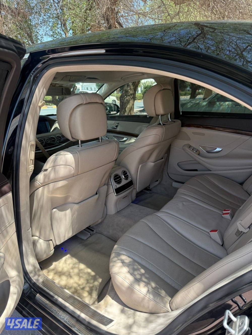 مرسيدس s400 صبغ الوكاله بالكامل حماية فل بدي5