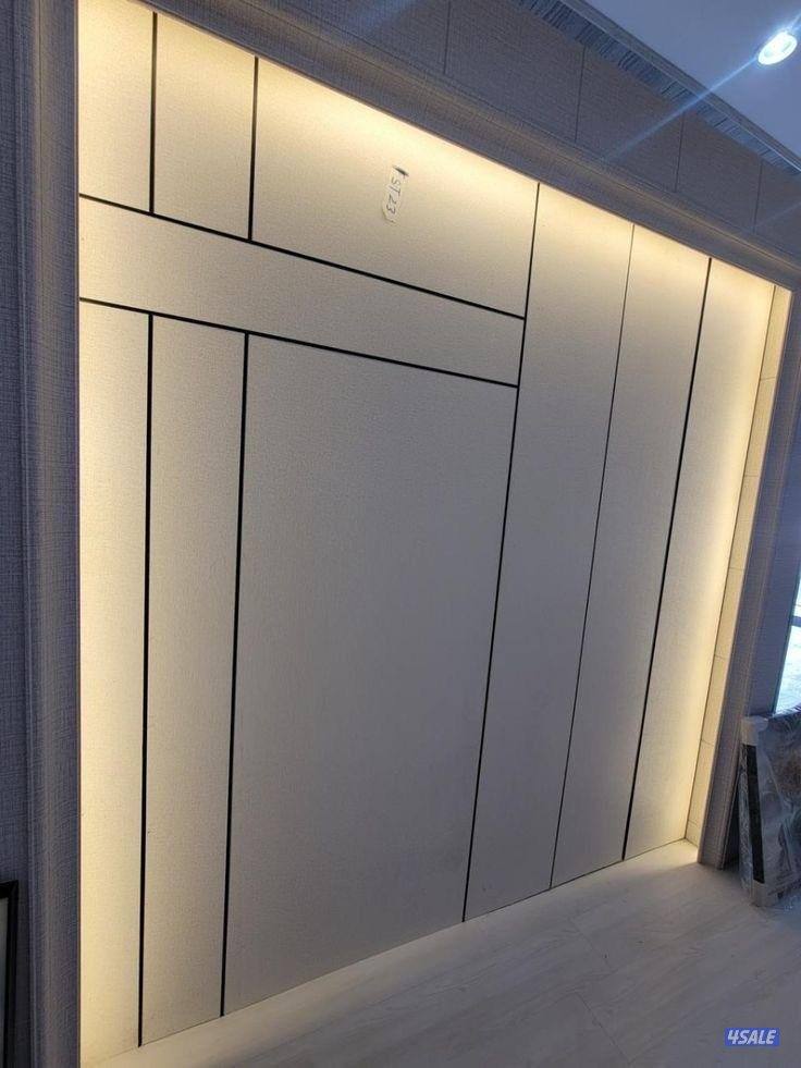 ديكور جبس بورد اسقف قواطع بارتيشن جبس بورد اسمنت بورد اصباغ بديل خشب ب9