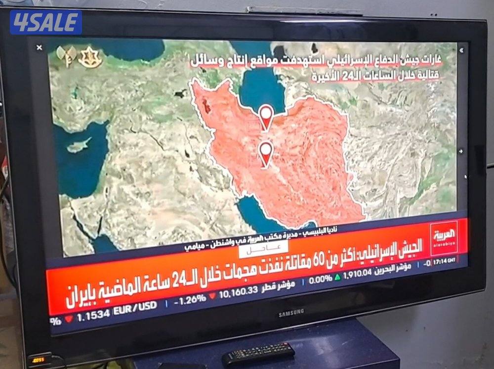 تلفزيون سامسونج 52 بوصة نضيف جدا للبيع1