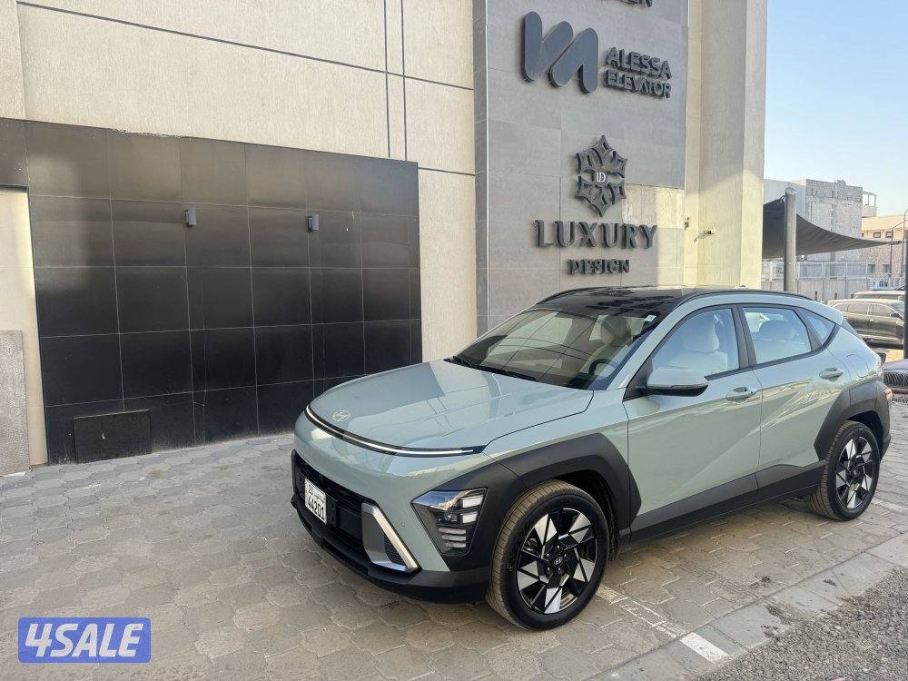 للبيع كونا موديل 2025 بحالة الوكاله0