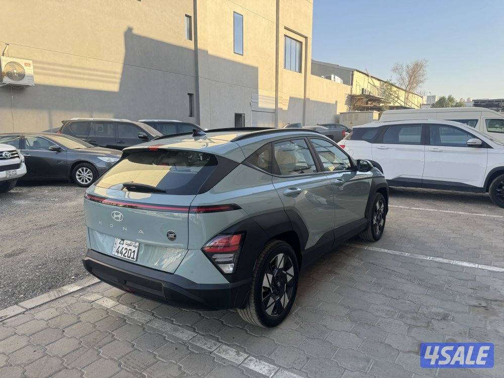 للبيع كونا موديل 2025 بحالة الوكاله4