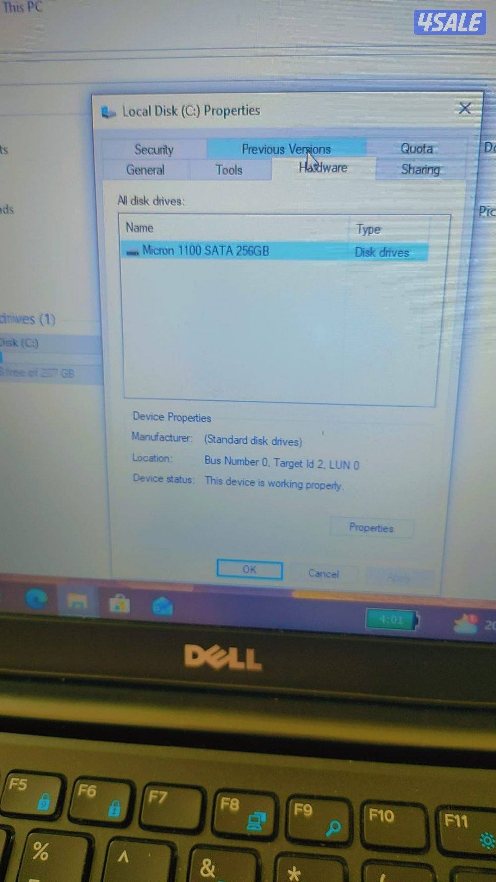 لاب توب DELL أنيق - أداء قوي بمعالج Core i5 جيل سابع4