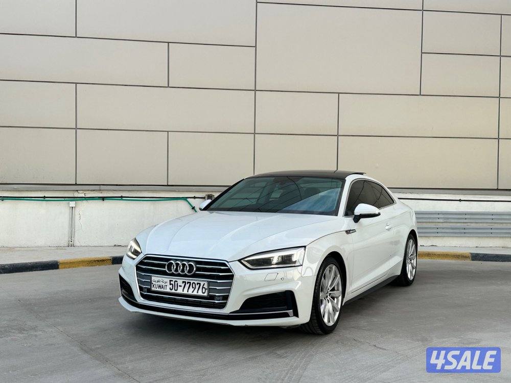 للبيع اودي A5 عداد 50 الف صبغ الوكاله0