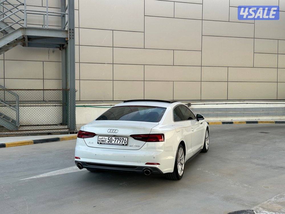 للبيع اودي A5 عداد 50 الف صبغ الوكاله5