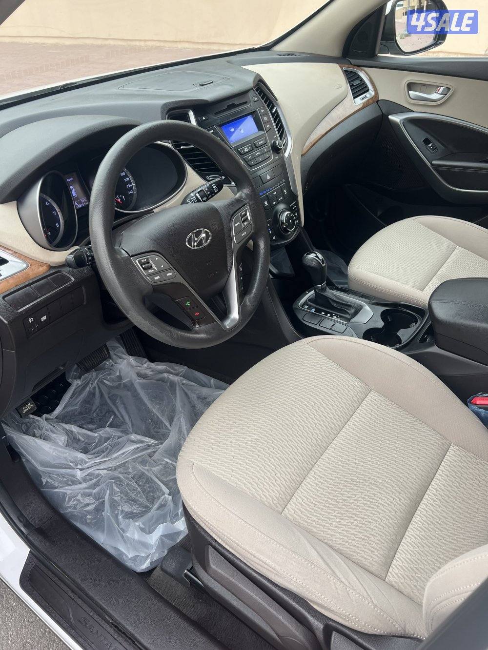 هيونداي سنتافي موديل 2016 عداد 144 الف صبغ الوكاله شرط الفحص3
