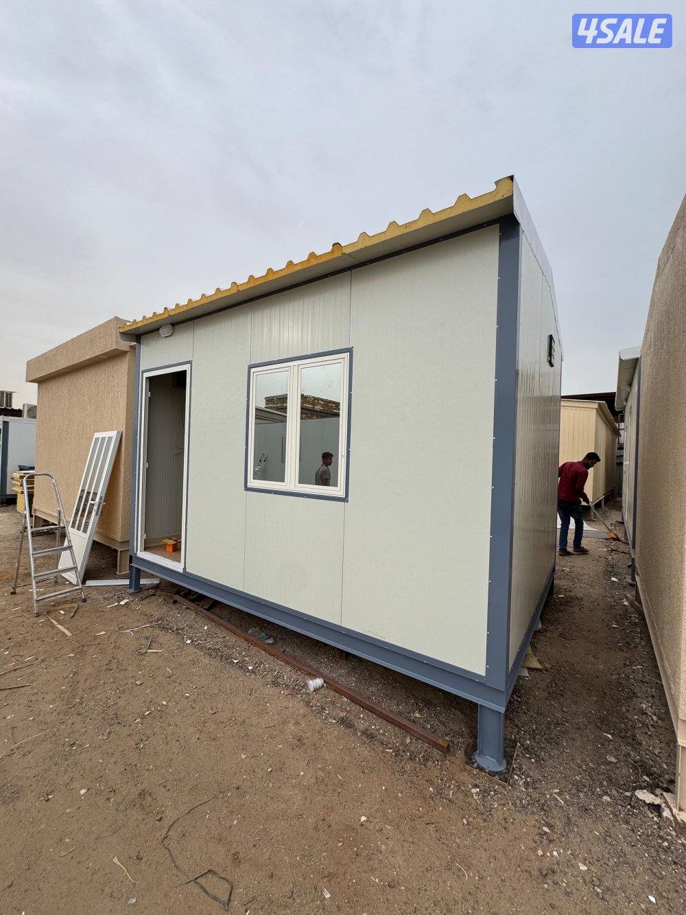 للبيع شاليه جاهز غرفه حمام مطبخ تحضيري تصنيع جديد0