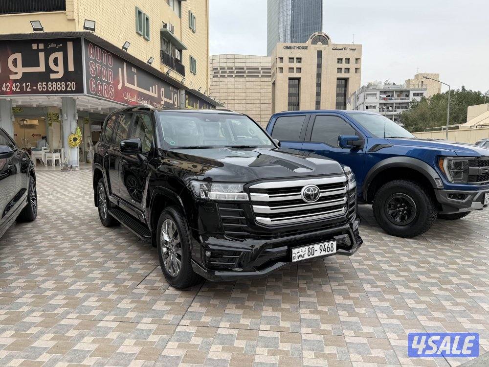 لاندكروسGXR تون تيربو ايرو اس 2024 عداد 36 الف تحت الكفالة سيرفس منتظم0