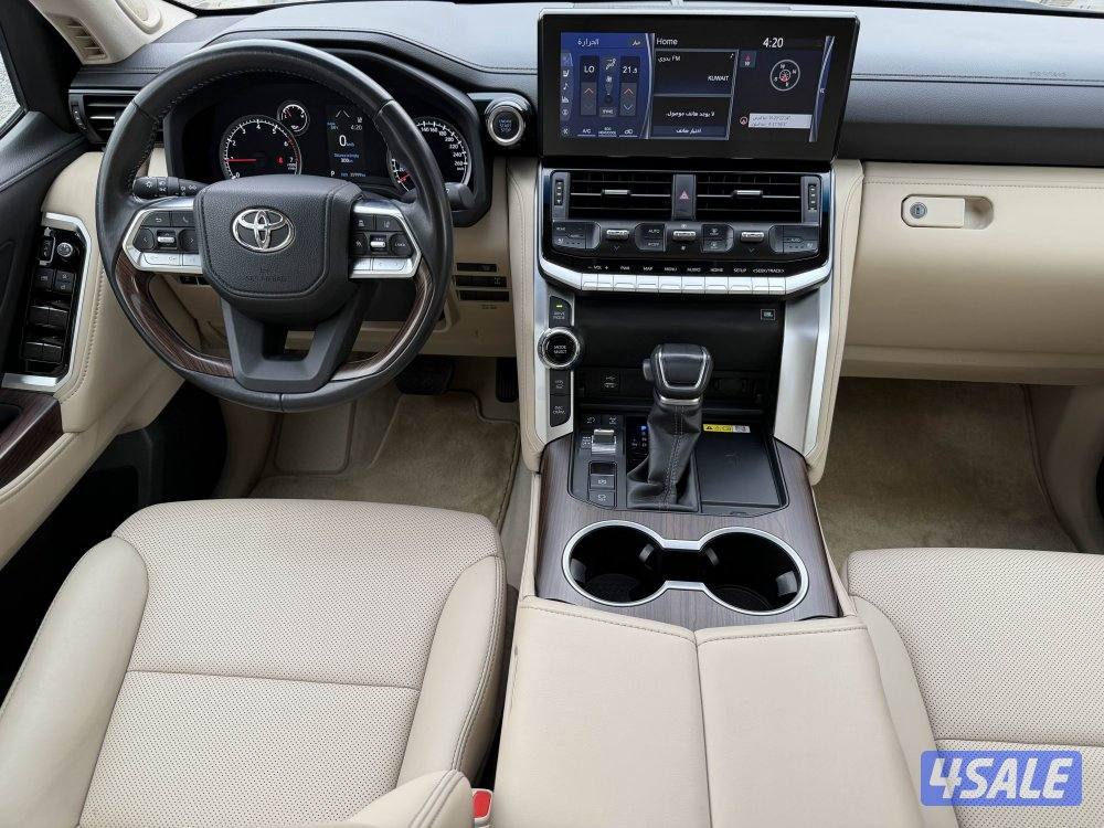 لاندكروسGXR تون تيربو ايرو اس 2024 عداد 36 الف تحت الكفالة سيرفس منتظم1