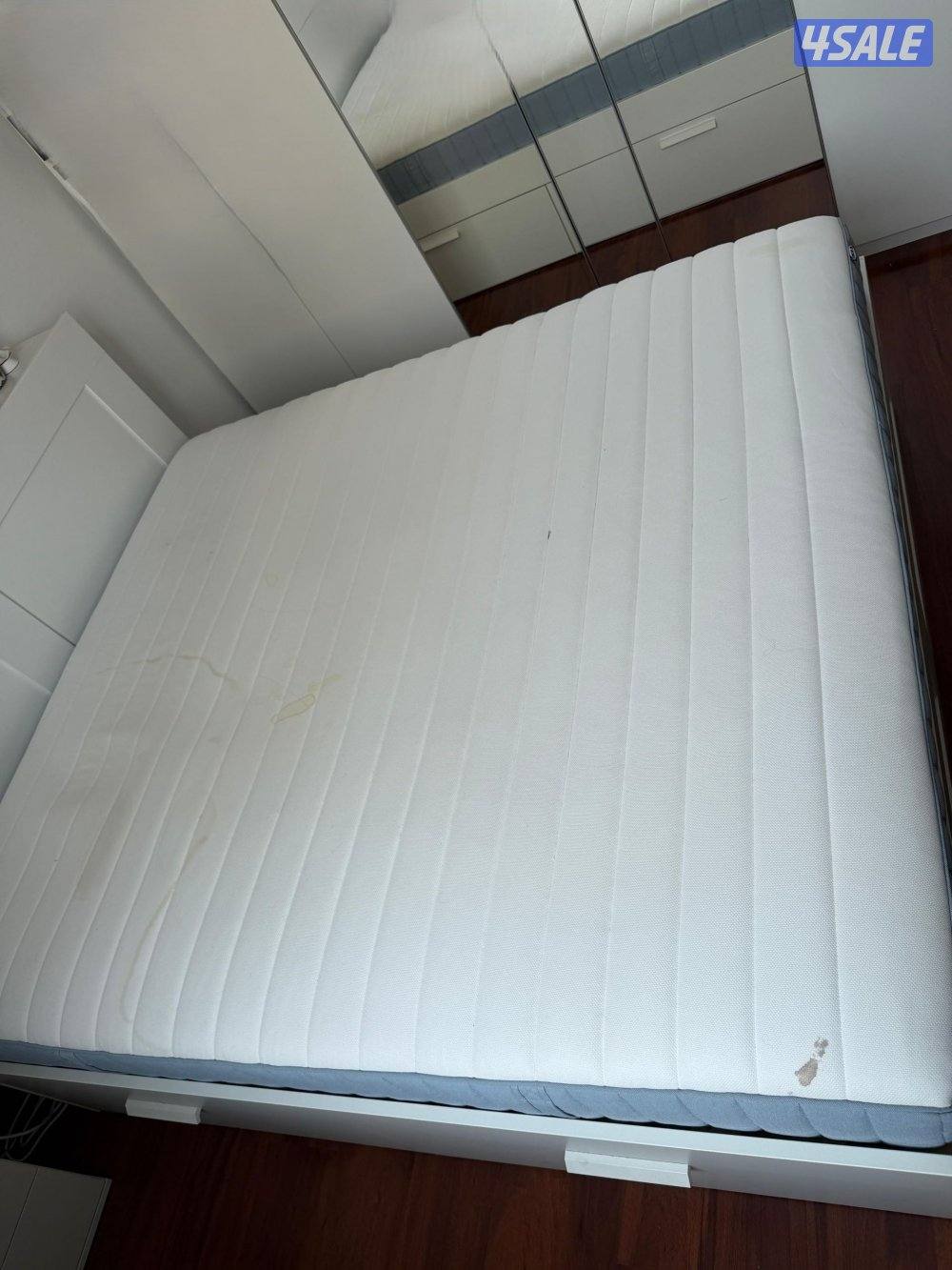 IKEA VALEVÅG Mattress (Extra Firm) – King Size – Good Condition1
