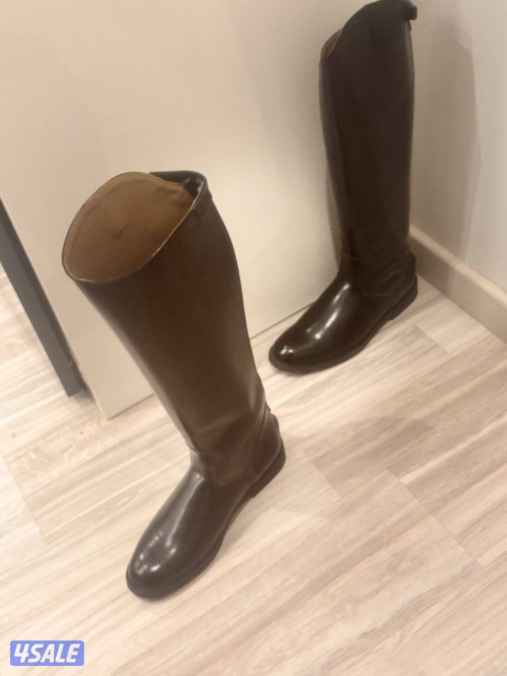 🔥Brand New Horse Riding Boots Never Used جزمة فروسية جديدة مو مستعمل1